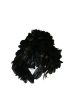 Vintage Renata Originals Elaborate Black Feather Hood Hat on Sale